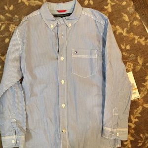 Boys button down shirt -new